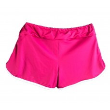 SHORTS MANIACS VINI FONT - ROSA E BRANCO